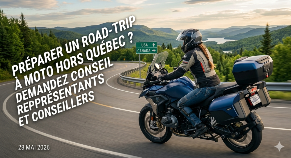 Images de la chronique Vacances en moto hors Québec : vous devez savoir ceci !